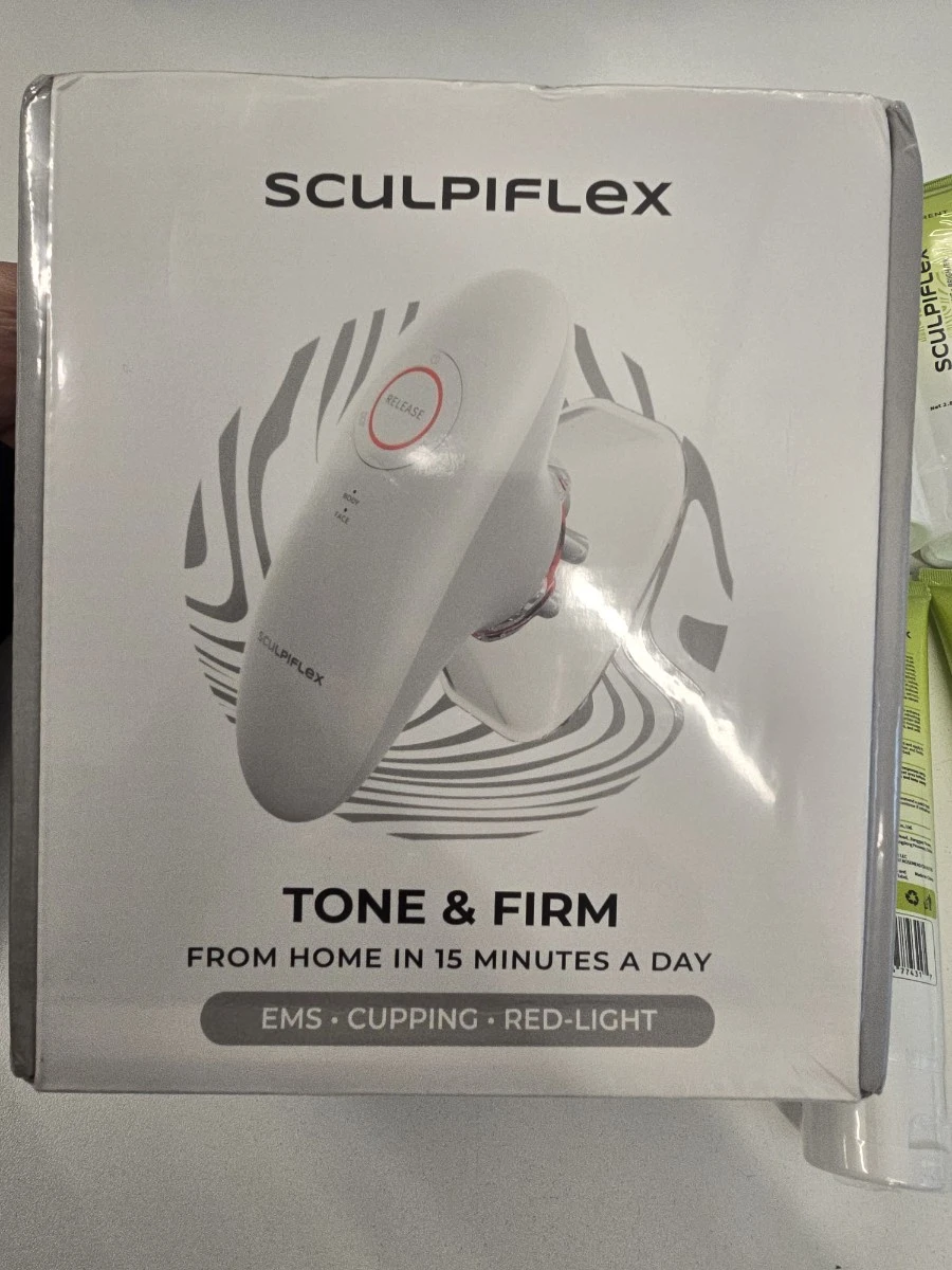 NEW SculpiFlex Tone & Firm Device + 10 Sealed Microcurrent Gels