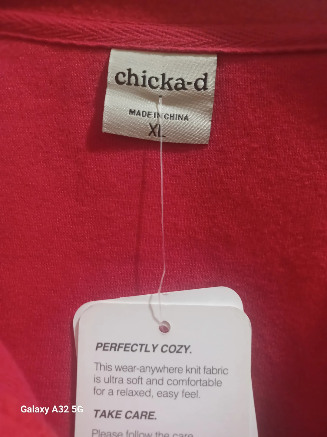 Chicka-d Ladies Blackhawks Oversized Fleece Polo Shirt XL - photo 3