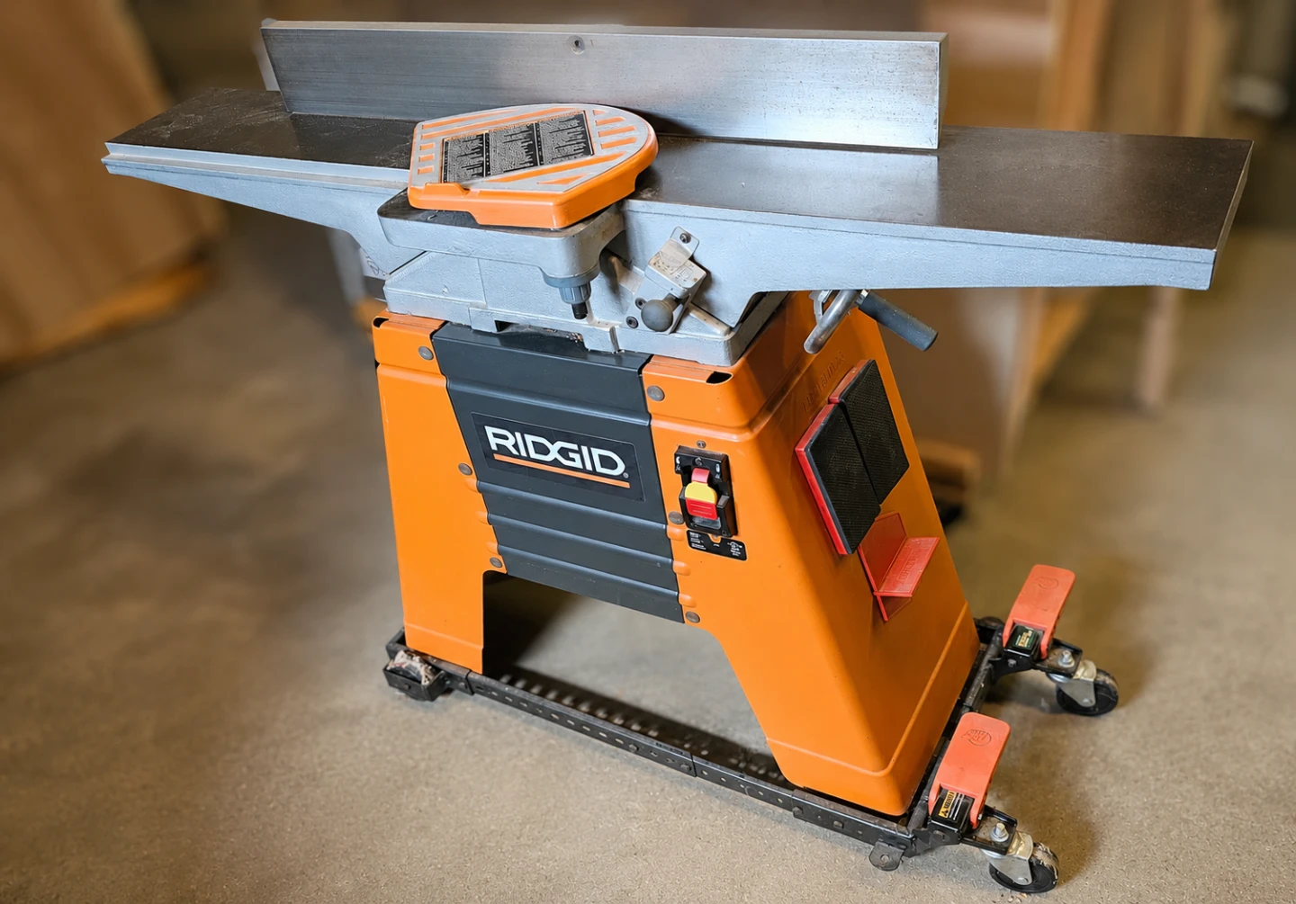 RIDGID 6-1/8" Jointer – Excellent Condition
