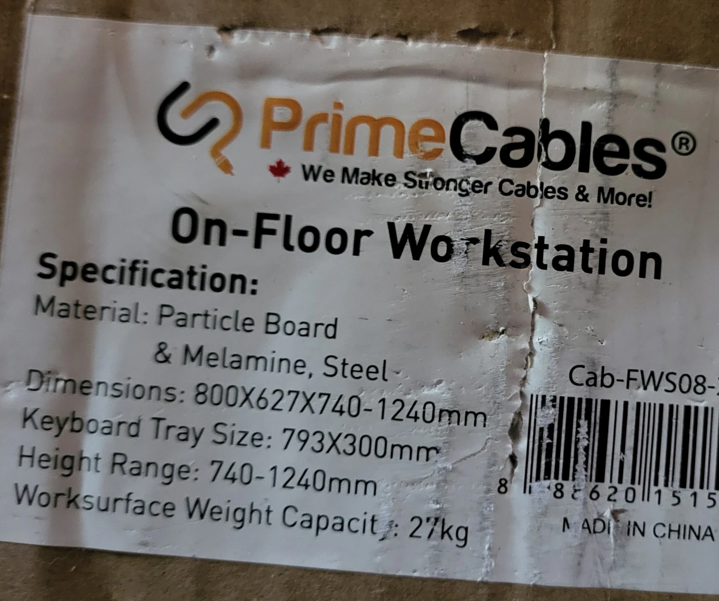PrimeCables On-Floor Workstation - photo 3