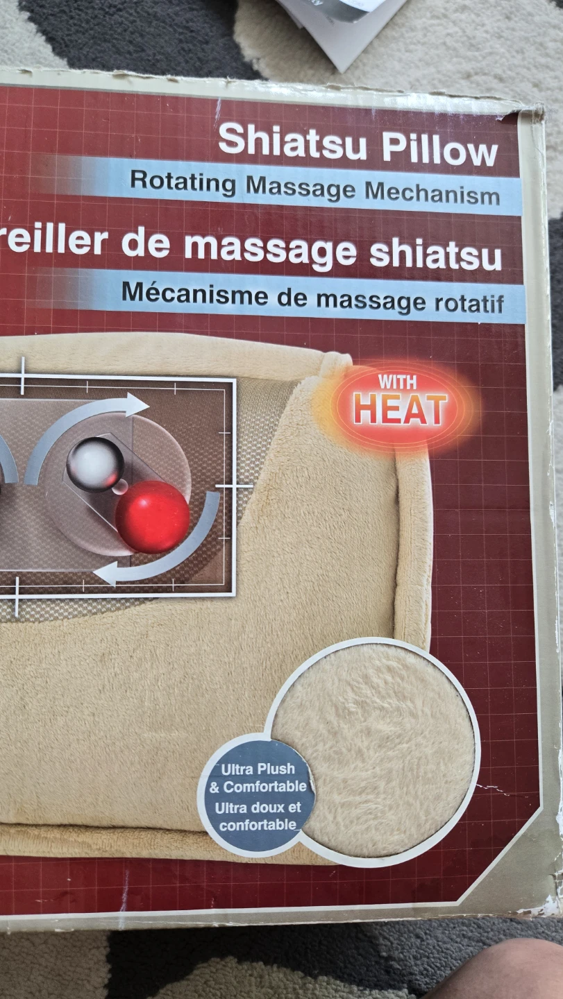 HoMedics Shiatsu Pillow Massager with Heat - photo 4
