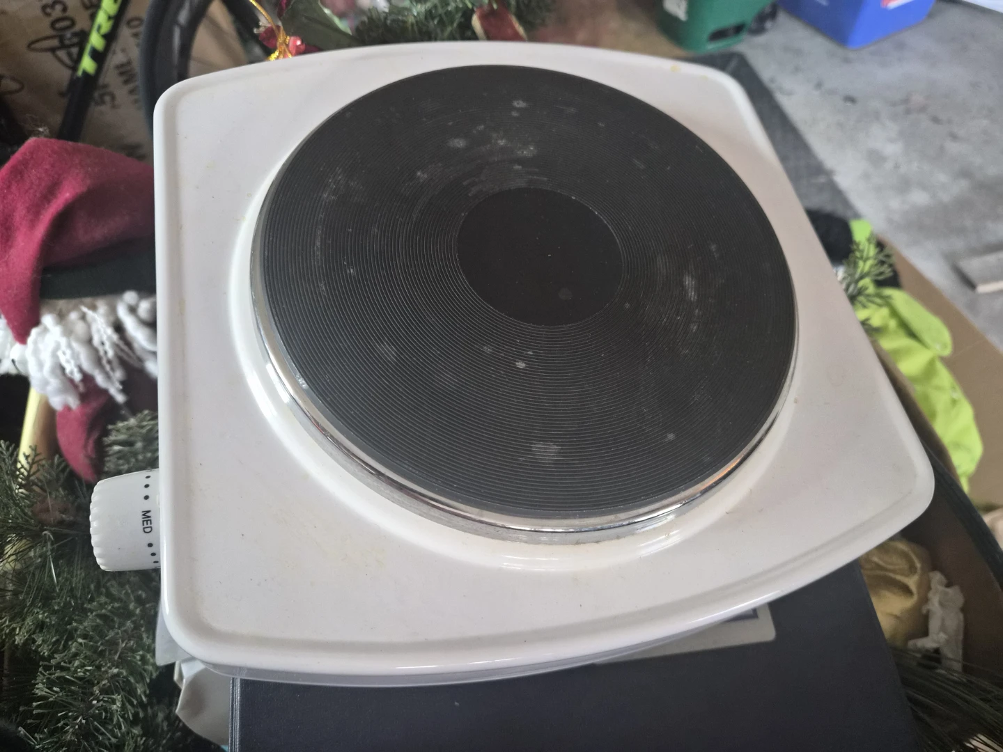 Salton Portable Single Burner Cooking Range