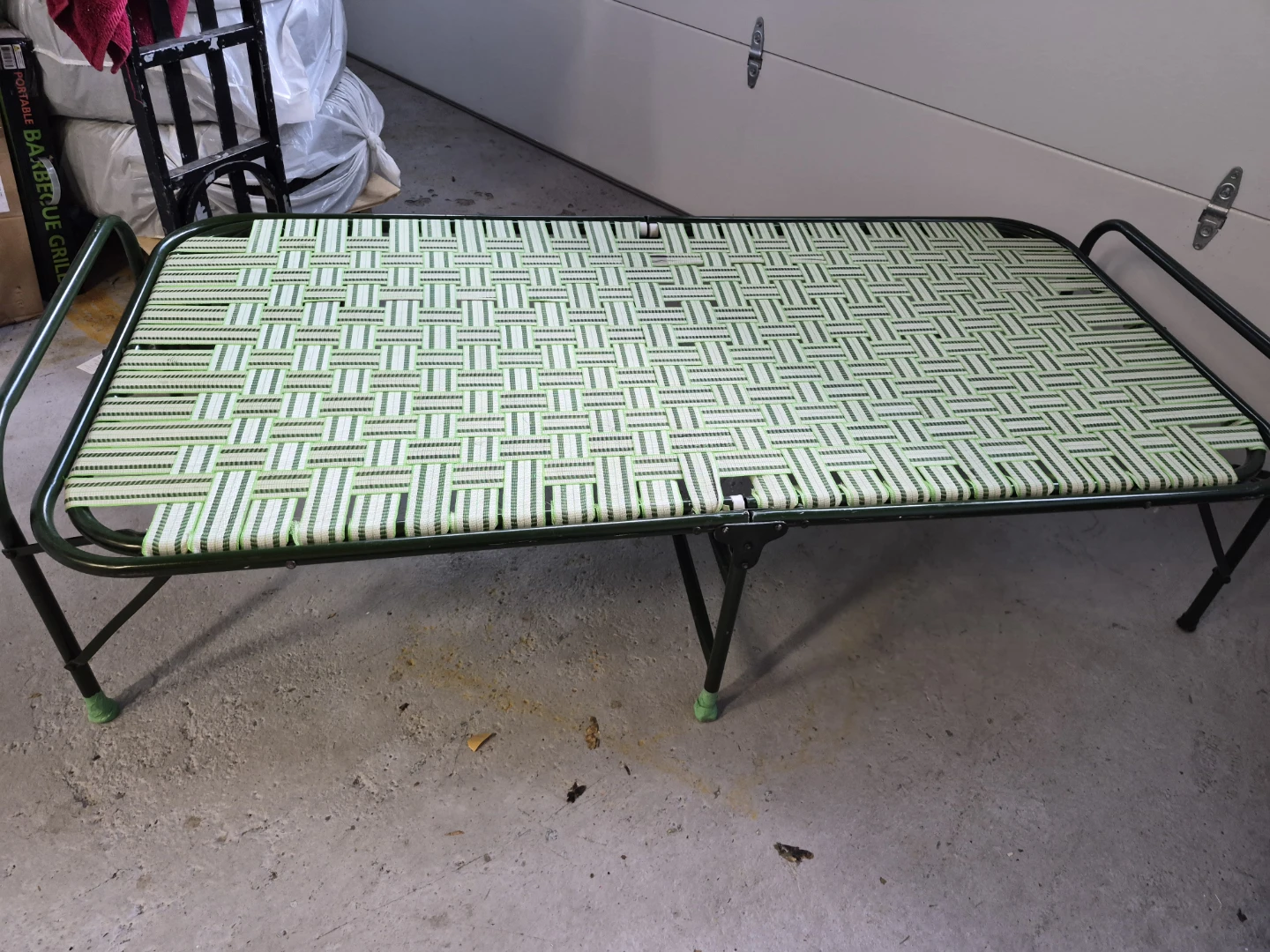 Green Folding Cot - photo 2