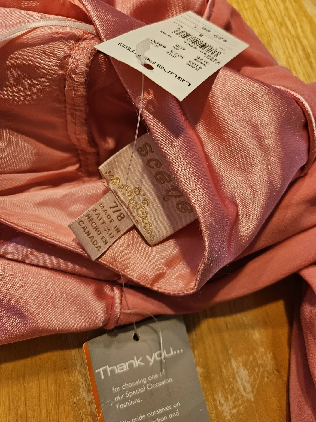 Laura Petites pink halter maxi dress size 7/8 - photo 5