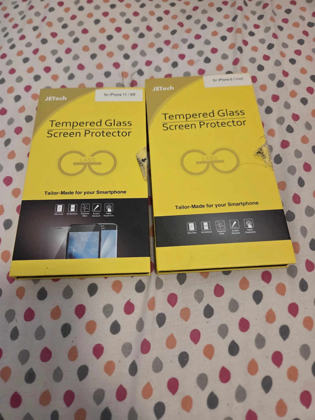 JEtech Tempered Glass Screen Protector for iPhone 11 / XR - photo 3