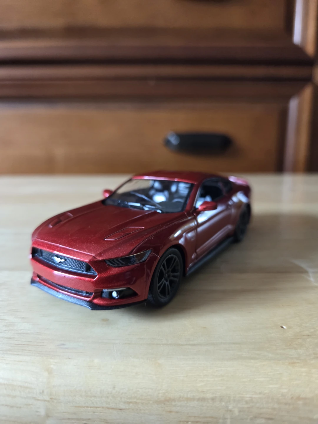Red 2015 Ford Mustang GT Scale 1/38 Toy Car - photo 2