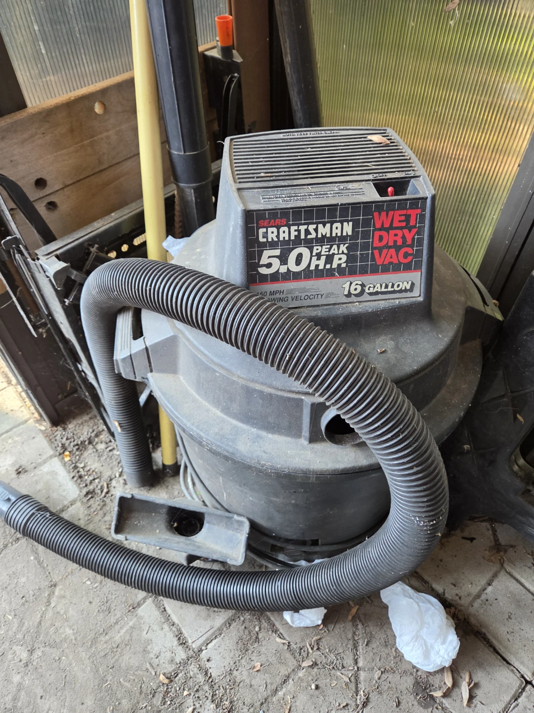 Sears Craftsman Wet Dry Shop Vac - photo 2
