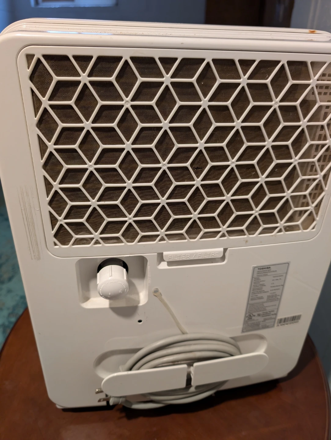 Toshiba Dehumidifier TDDP2012ES2C - photo 3
