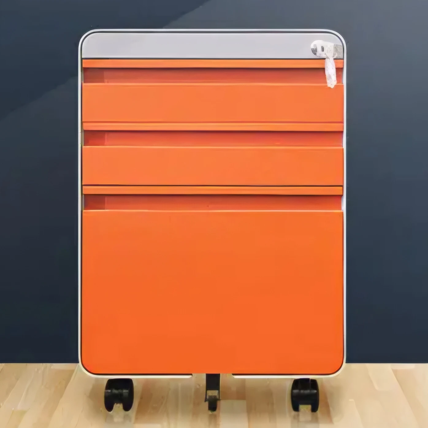 Mobile File Cabinet with 3 Drawers