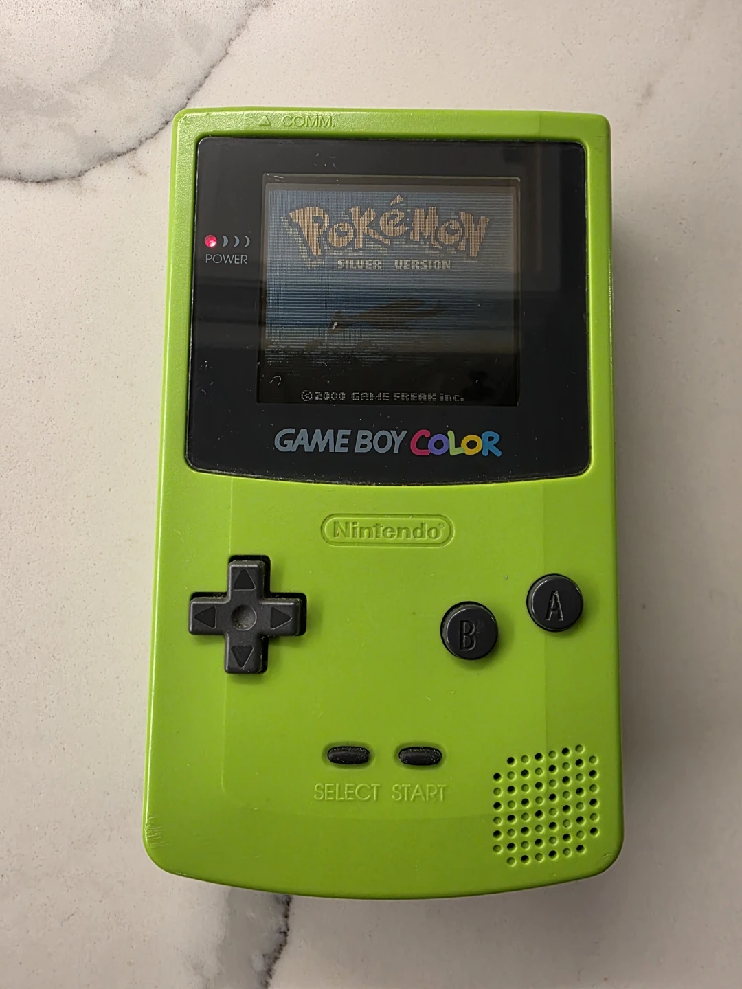 Used Nintendo Game Boy Color Lime Green