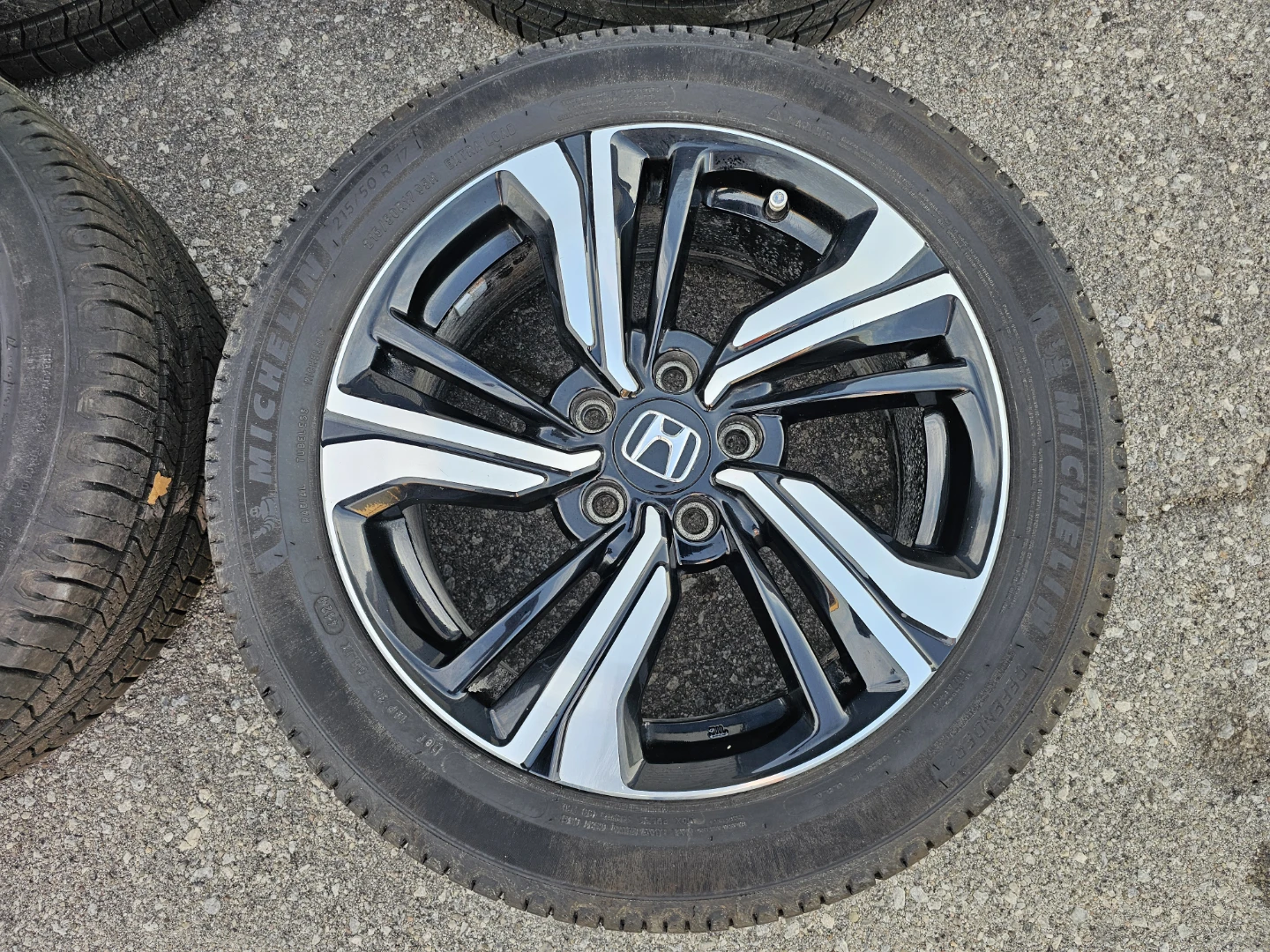 HONDA CIVIC O.E.M RIMS AND ALL SEASON TIRES 215/50 R17