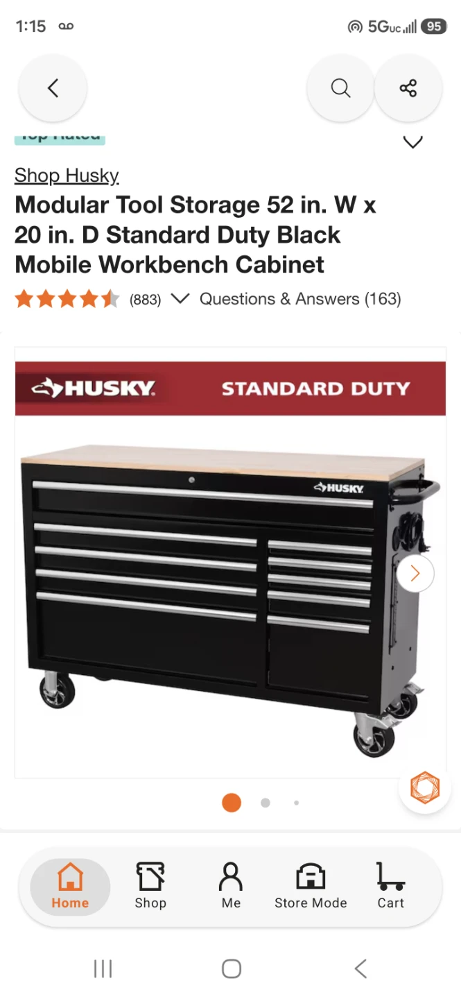 New Husky tool Box