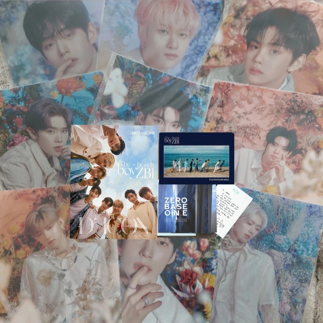 Zerobaseone ZB1 Dicon set + Yura Yura clear file POBs K-pop