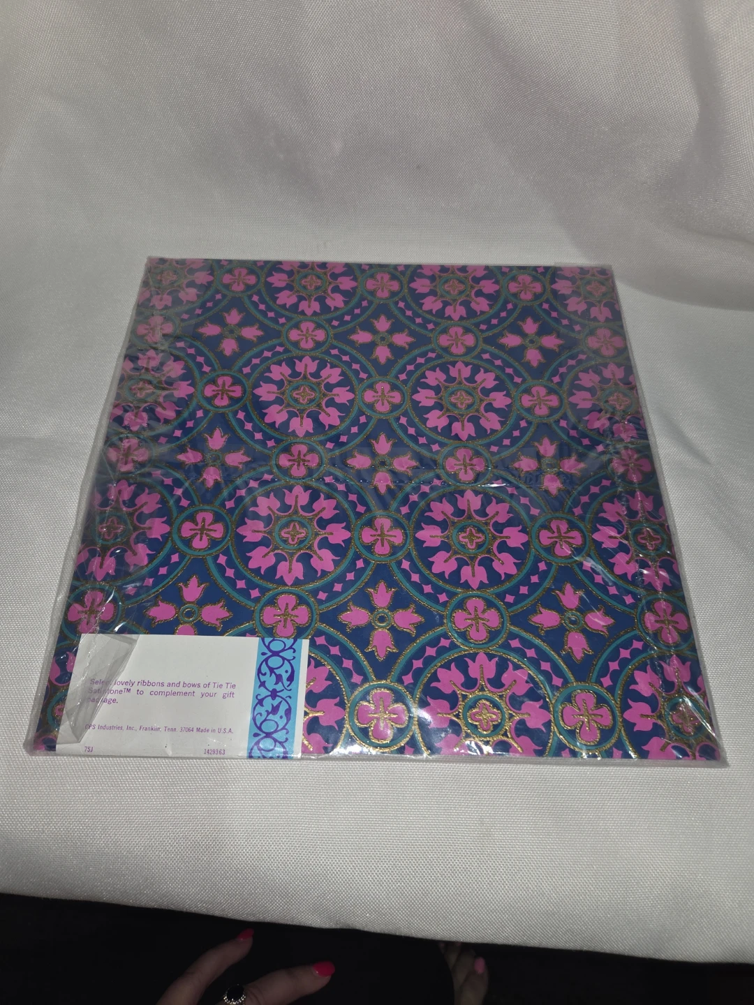 Tie Tie Wrapping Paper - 8.3 Sq Ft, 2 Sheets - photo 5