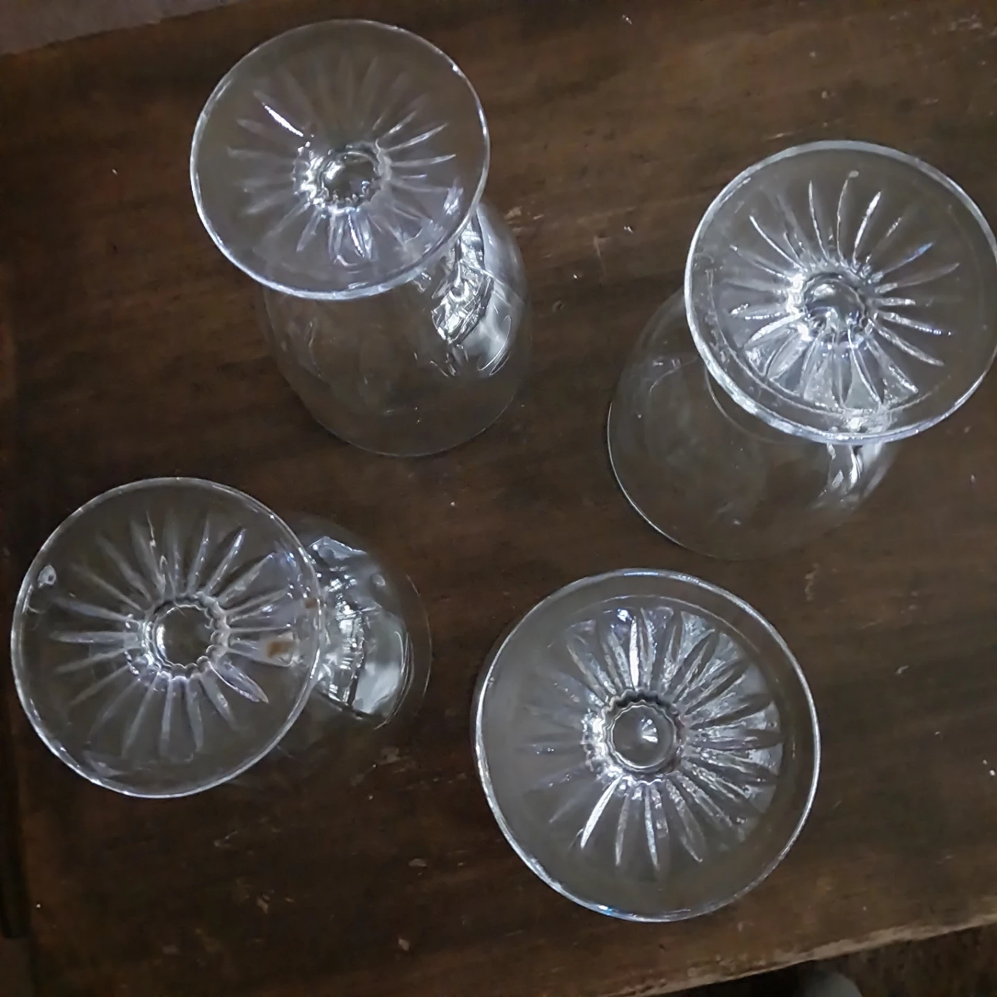 Set of 4 Crystal Footed Dessert Glasses - photo 3