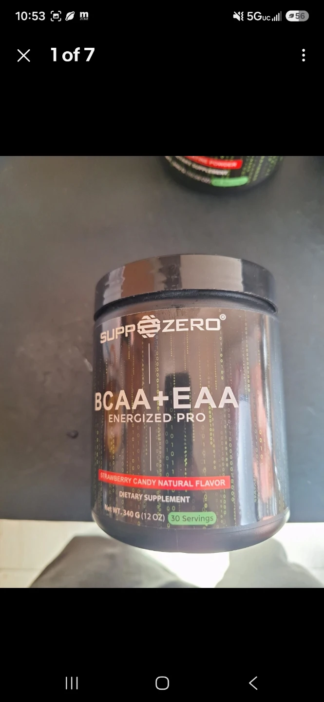 SUPPZERO BCAA + EAA (Strawberry Candy)