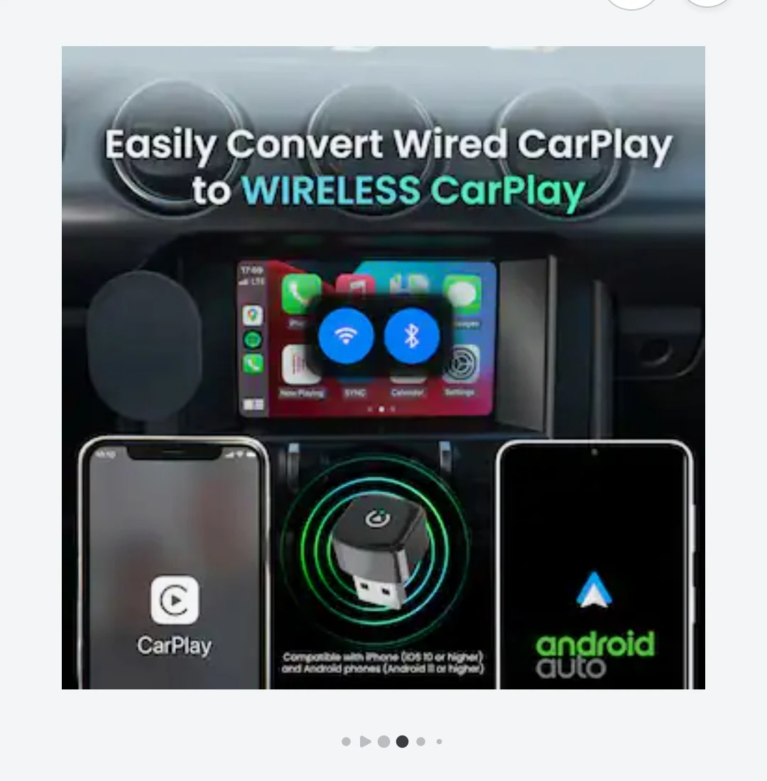 Rexing CPW-52 Wireless CarPlay & Android Auto Adapter - photo 3