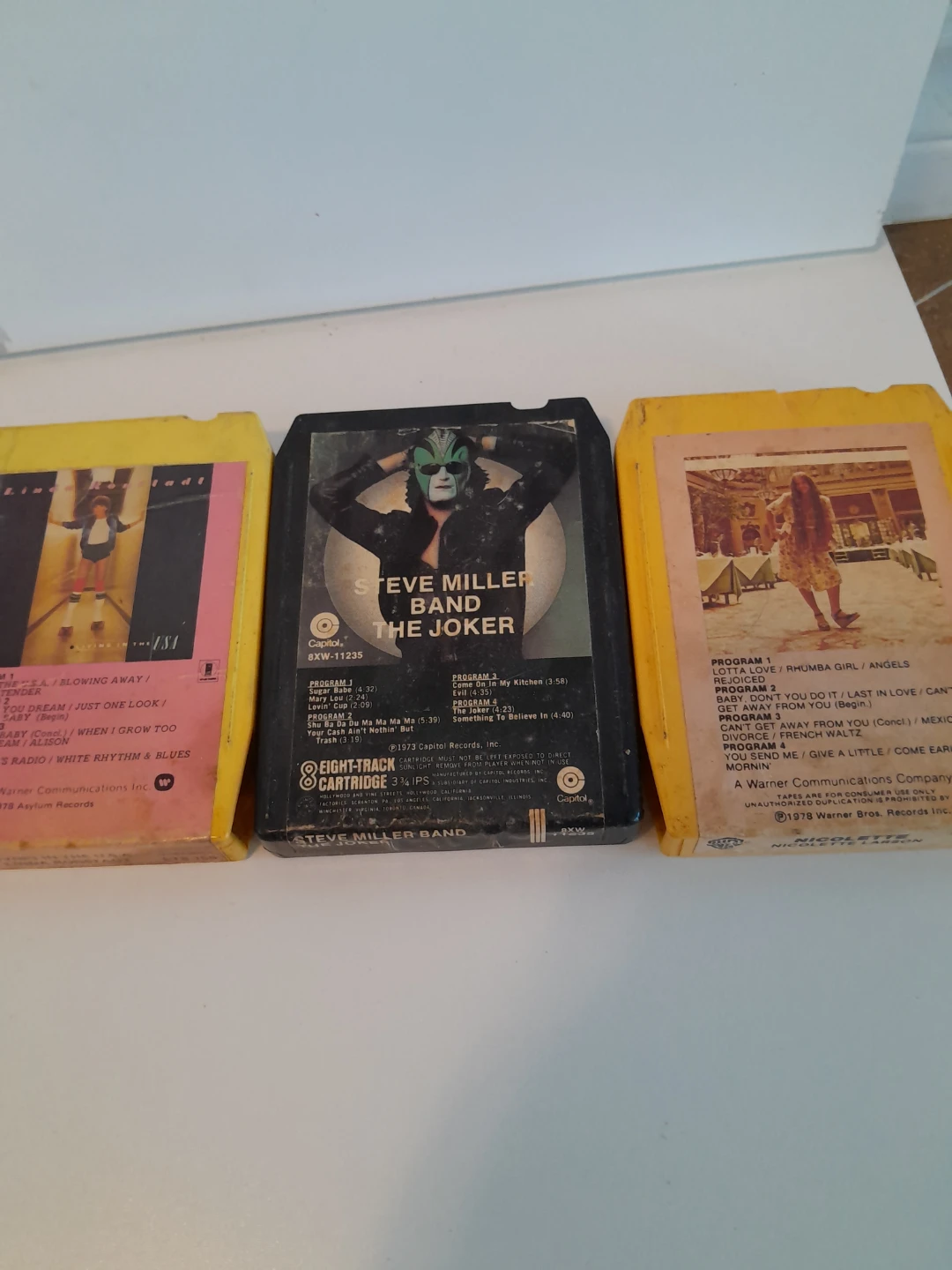 Linda Ronstadt "Living in the U.S.A." 8-Track Tape