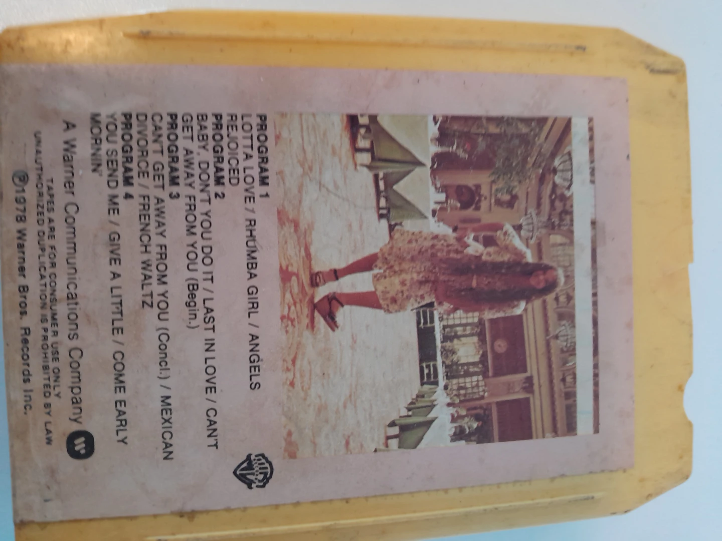 Linda Ronstadt "Living in the U.S.A." 8-Track Tape - photo 4