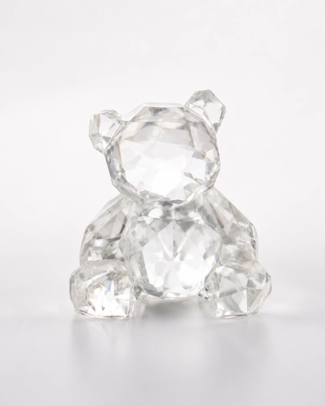 Crystal Diamond Cut Teddy Bear Figurine - photo 3