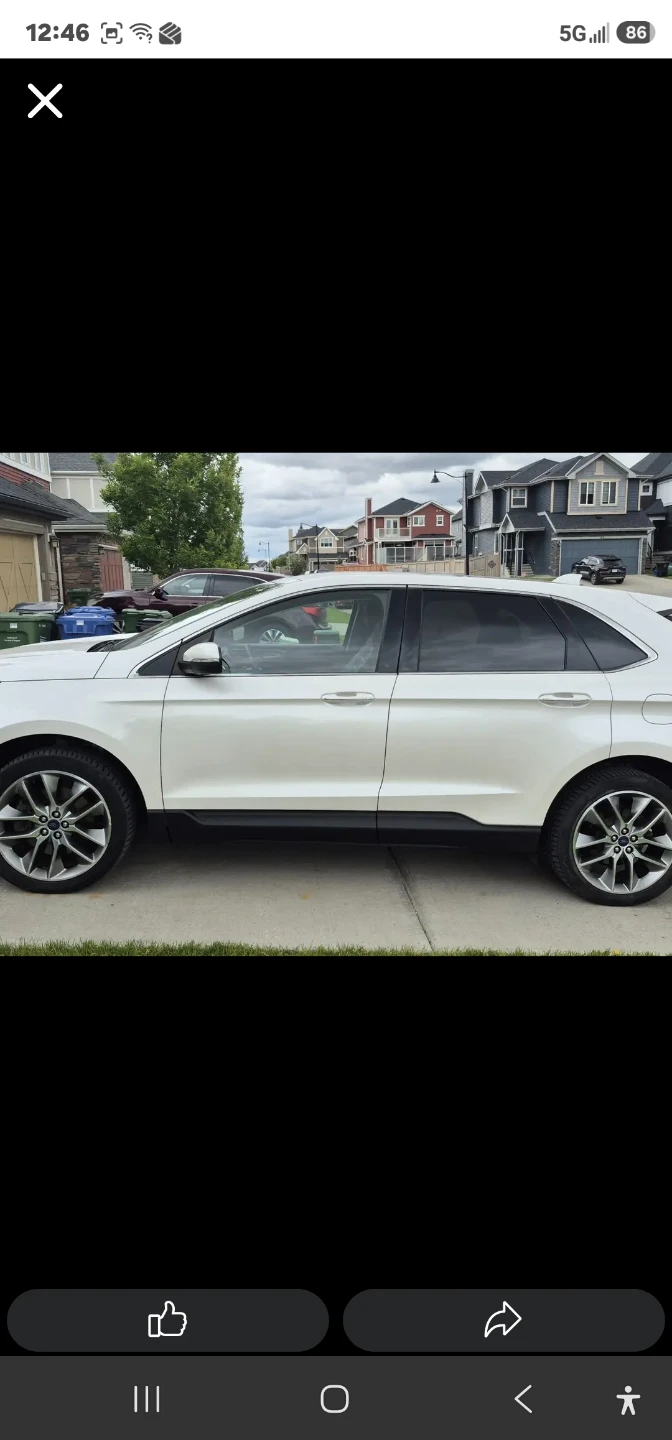 2016 FORD EDGE TITANIUM LOW MILEAGE LIKE NEW CONDITION - photo 2