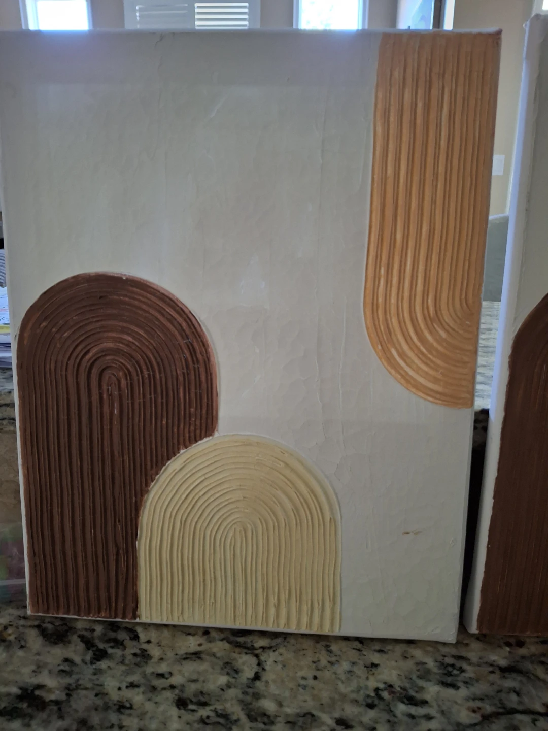 Textured Arch Canvas Art Set - photo 2