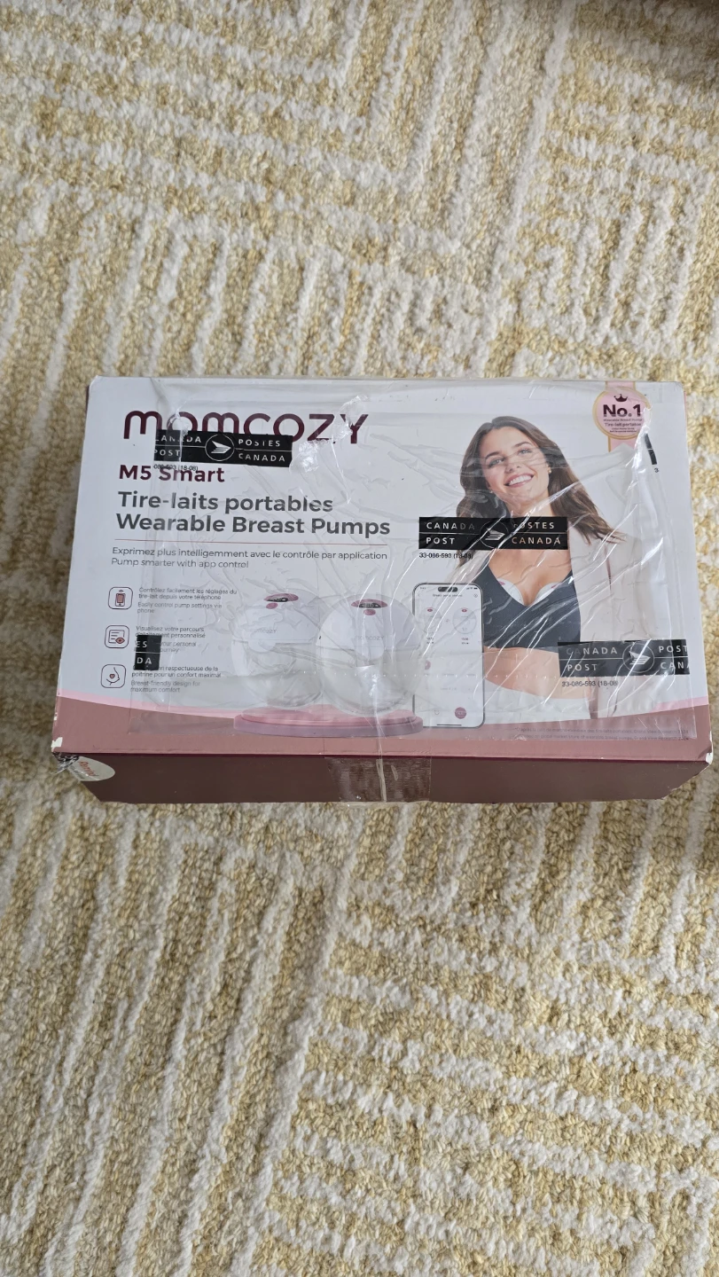 Momcozy M5 Smart Wearable Breast Pumps