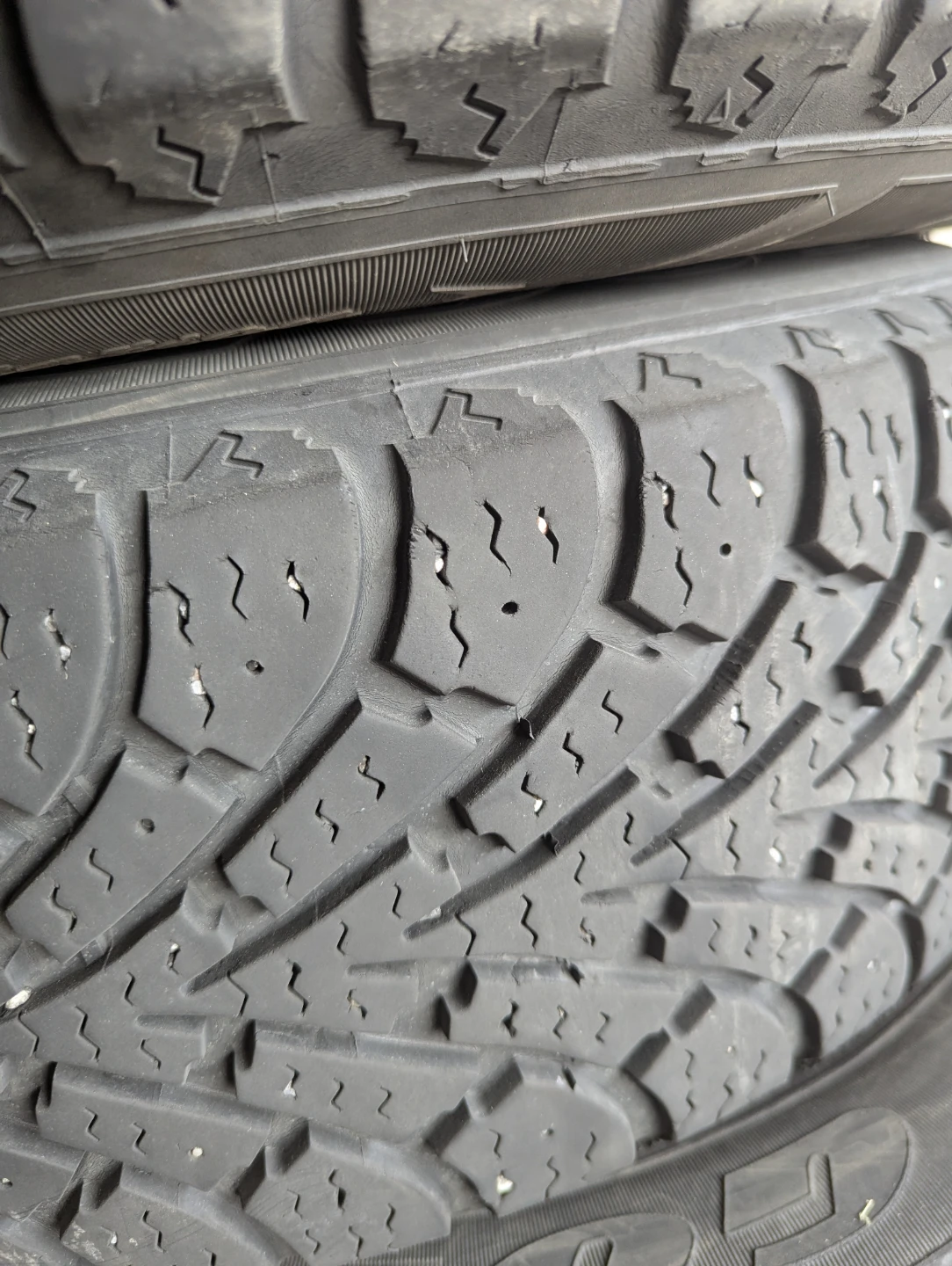 Winter Tires 225/65R17 on Steel Rims - Set of 4 (6/7mm T - photo 3