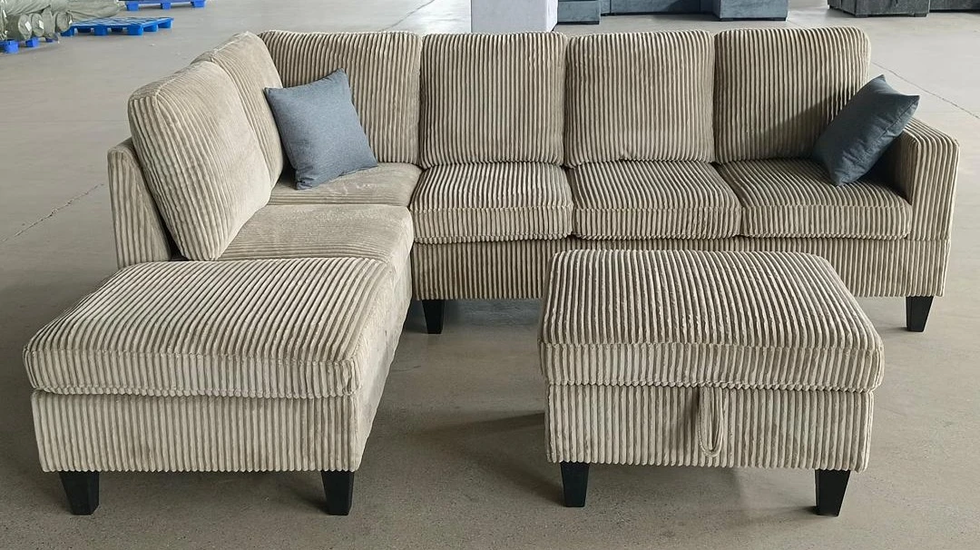 Sectional Sofa with Ottoman New