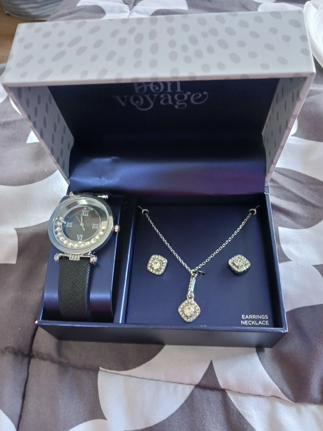 Bon Voyage Watch and Jewelry Set