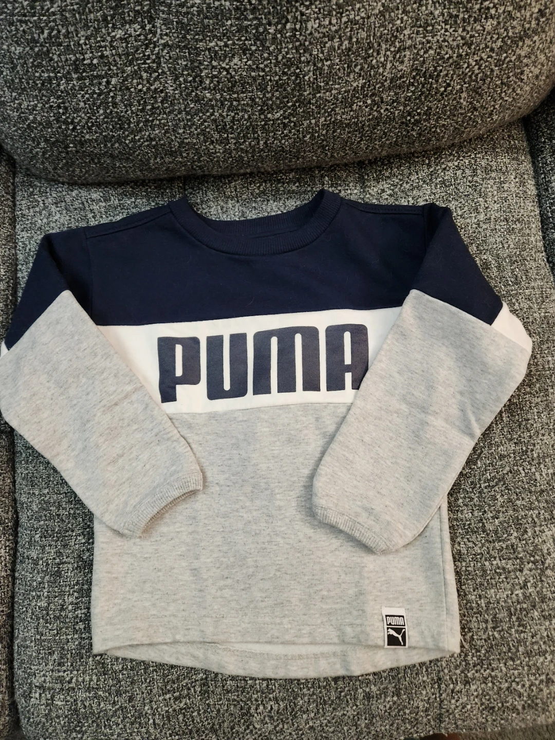 Puma Boys Crewneck Sweatshirt Sweater and Hoodie, Size 4T - photo 3