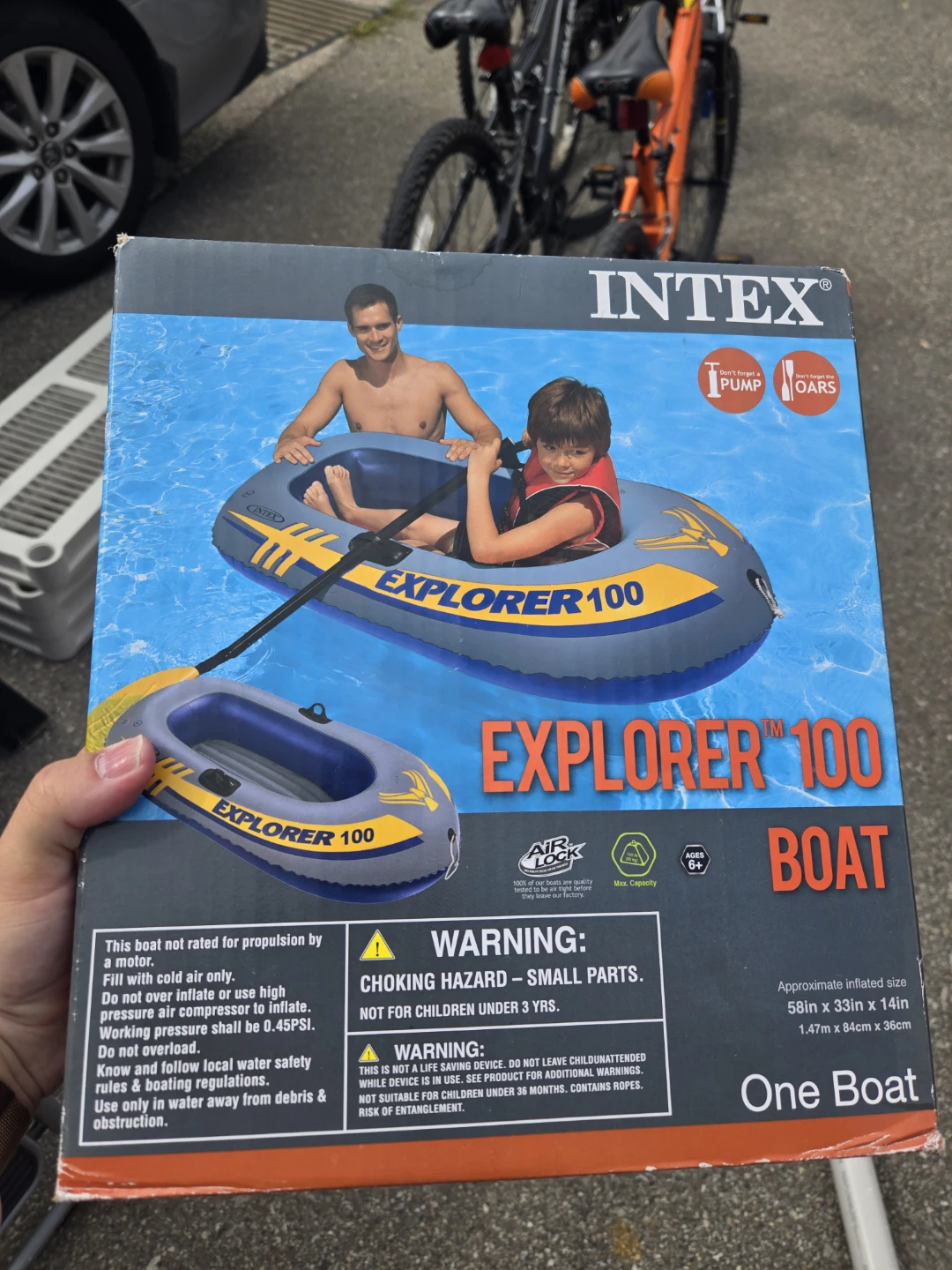Intex Explorer 100 Boat