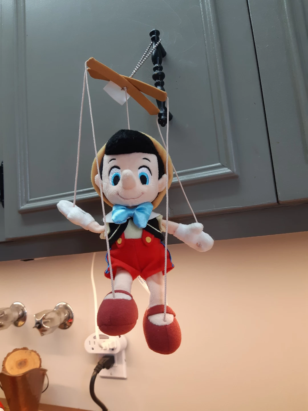 Tokyo Disney Pinocchio plush marionette Keychain - photo 5
