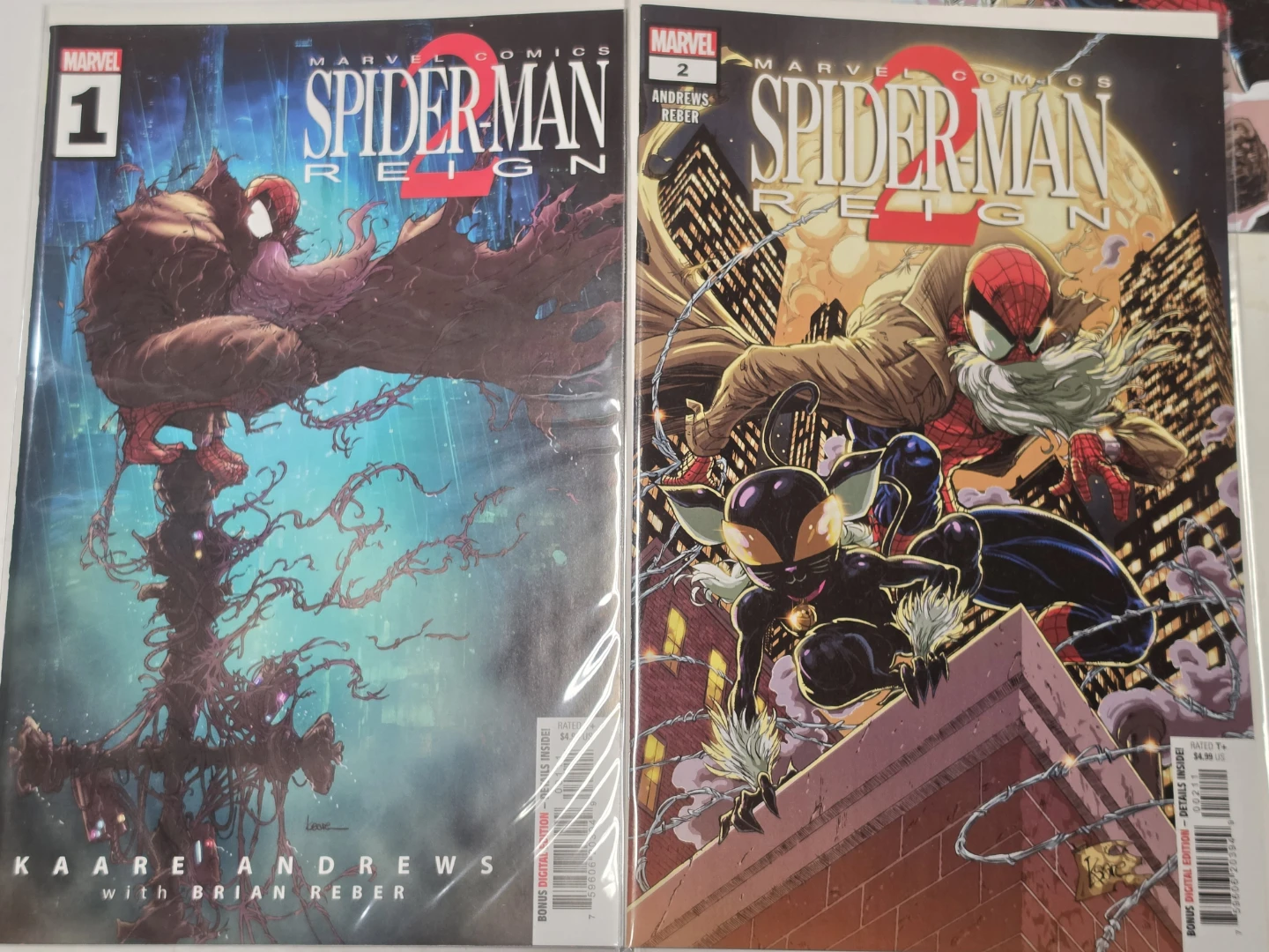 Marvel Comics Spider-Man: Reign Comic Book Lot (Issues 1-5) - photo 2