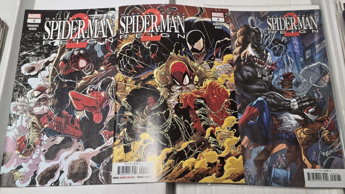 Marvel Comics Spider-Man: Reign Comic Book Lot (Issues 1-5) - photo 3