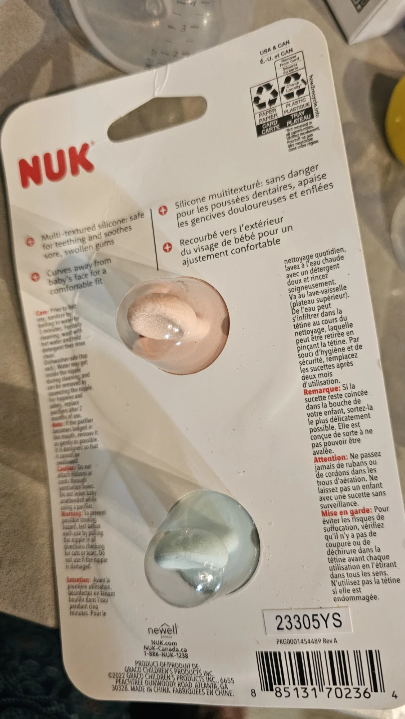 NUK Comfy Duet Silicone Soothers - photo 4