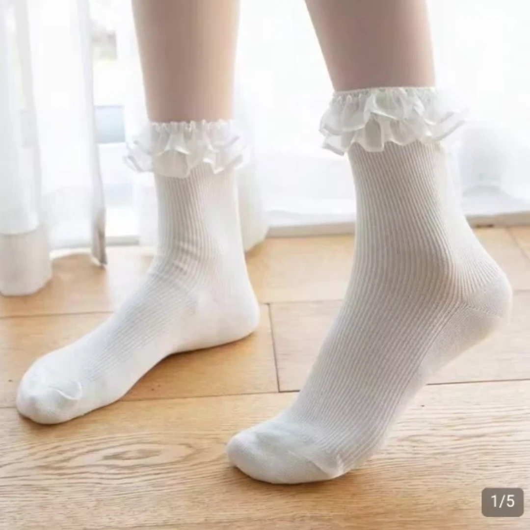 Frilly Ruffle Socks