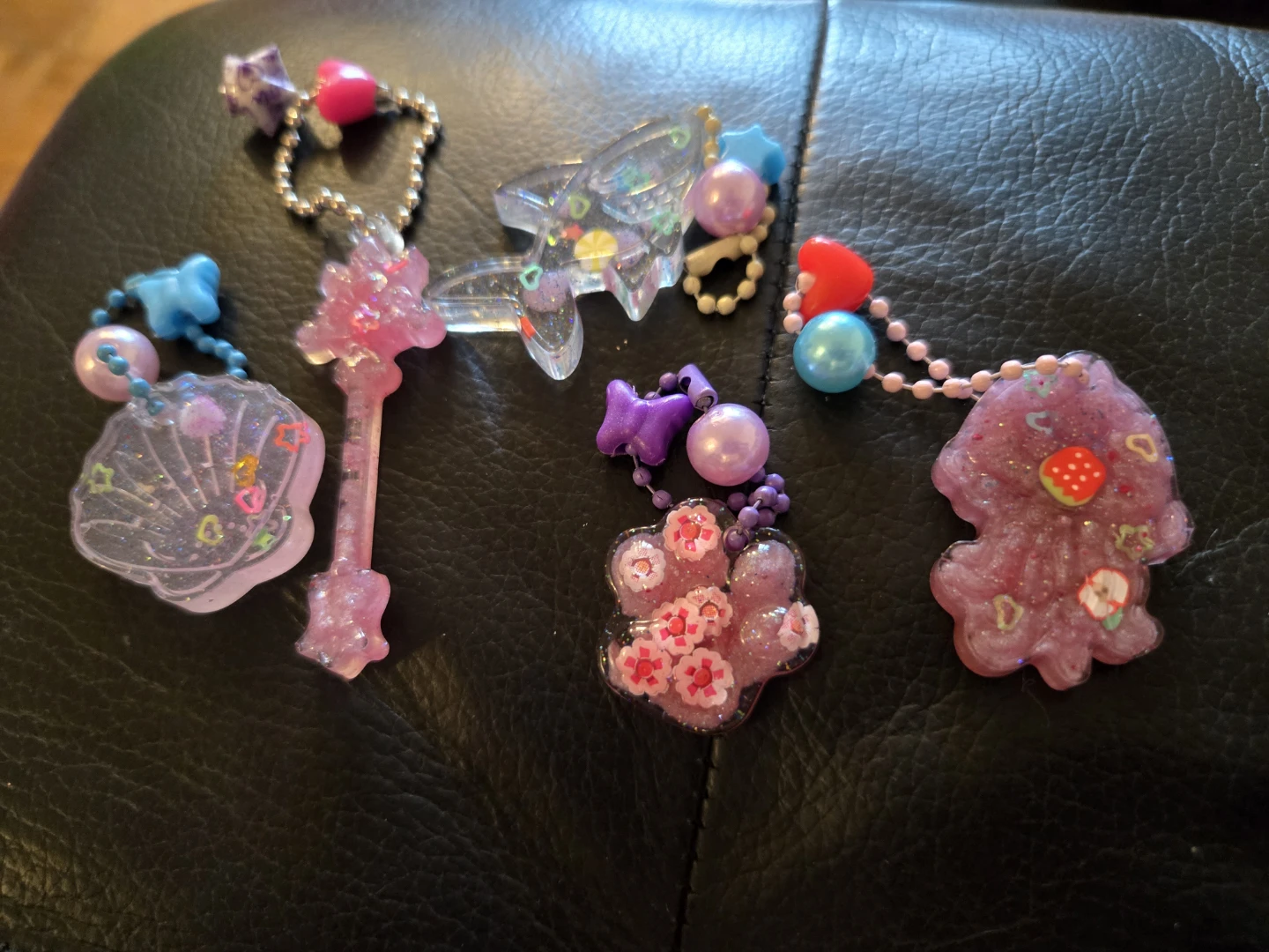 Assorted Resin Keychains $2 or $3 Each - photo 3