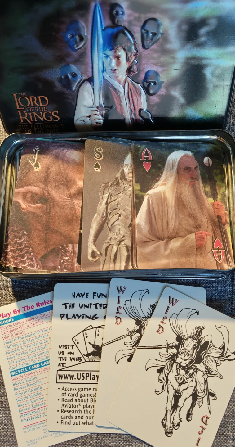 🌱LOTR: Limited Edition Cards+Tin💍The Fellowship Of The Ring - photo 3