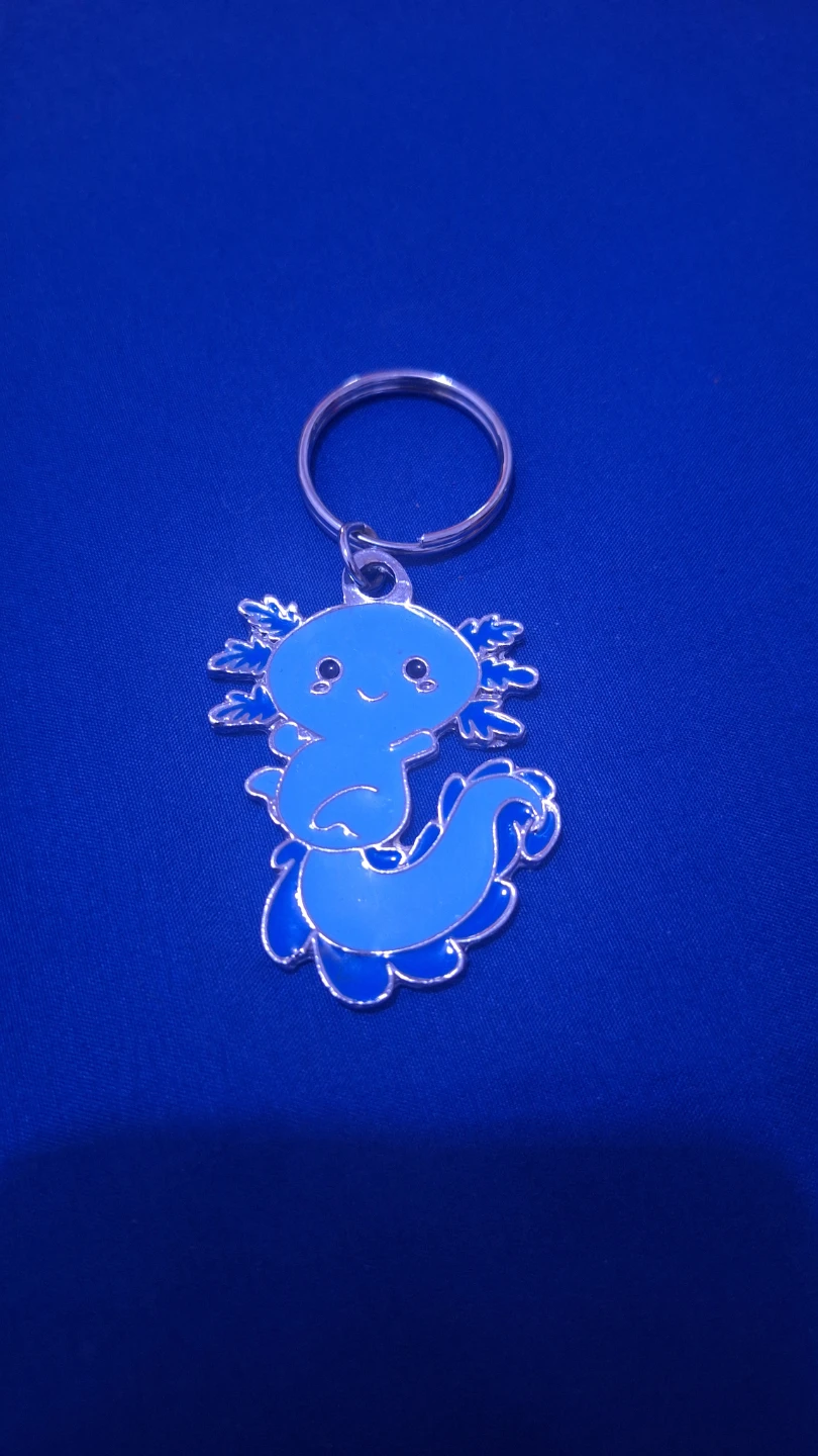 Axolotl Keyring Charm