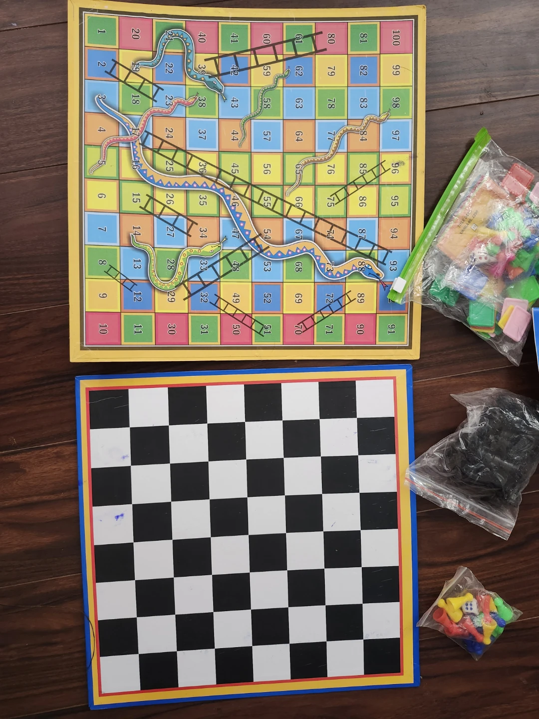 3-in-1 Board Game Set - Snakes and Ladders, Ludo, Business - photo 2