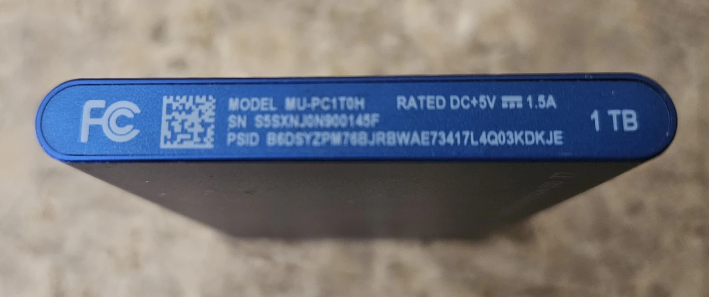 Samsung Portable SSD T7 1TB Blue - photo 3