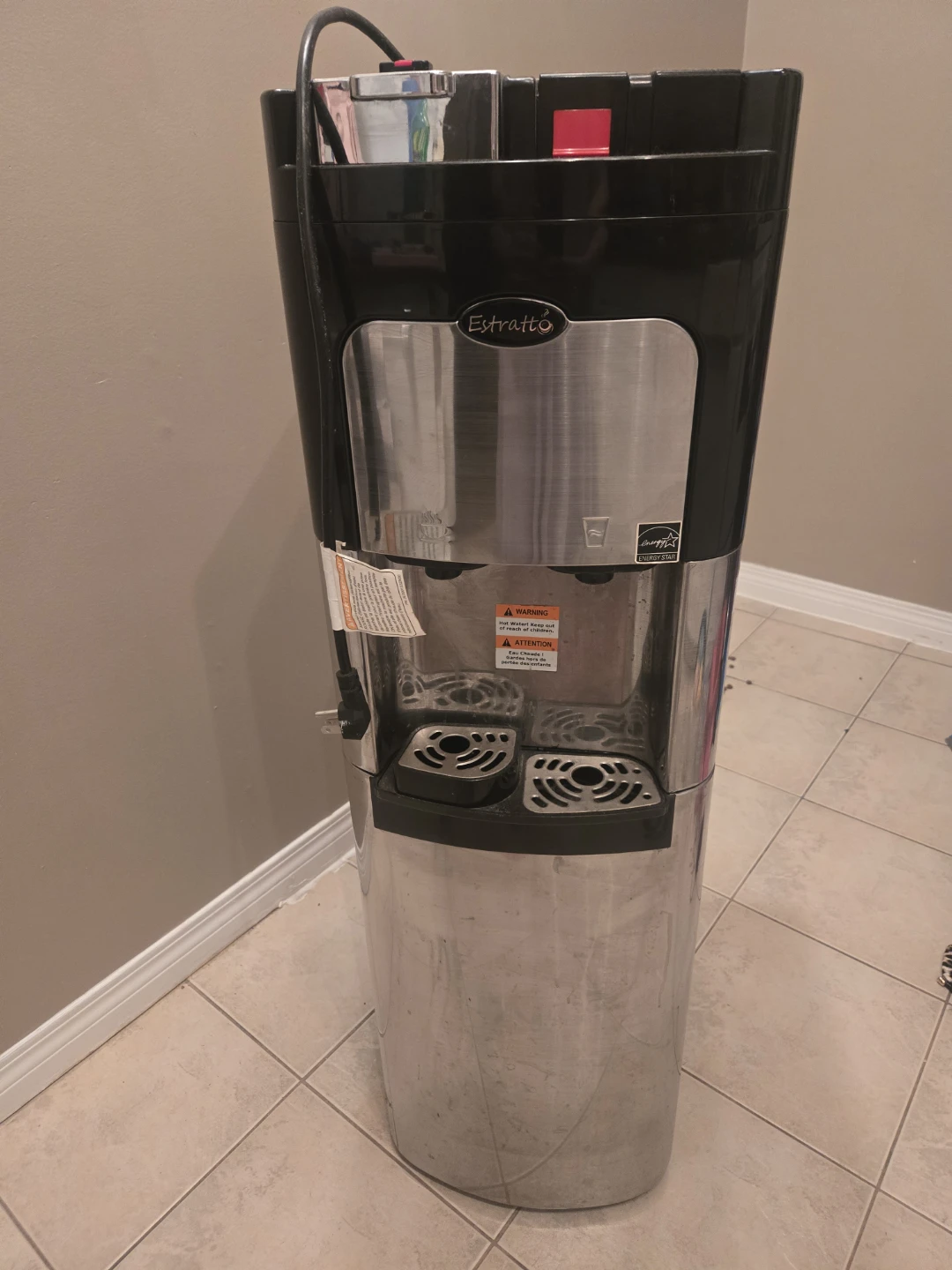 Estratto Water Cooler and Coffee Dispenser