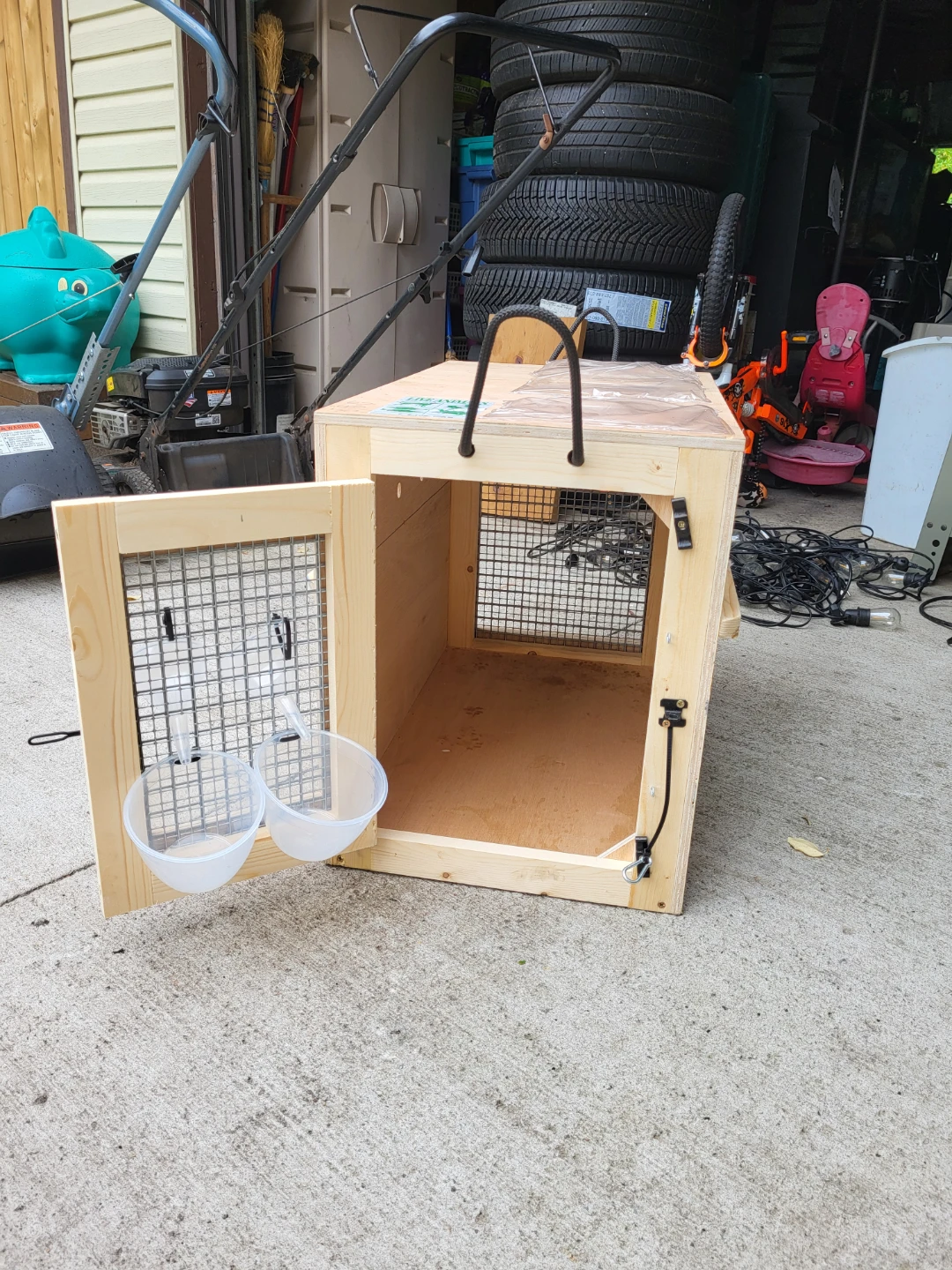 Wooden Pet Shipping Crate - photo 2