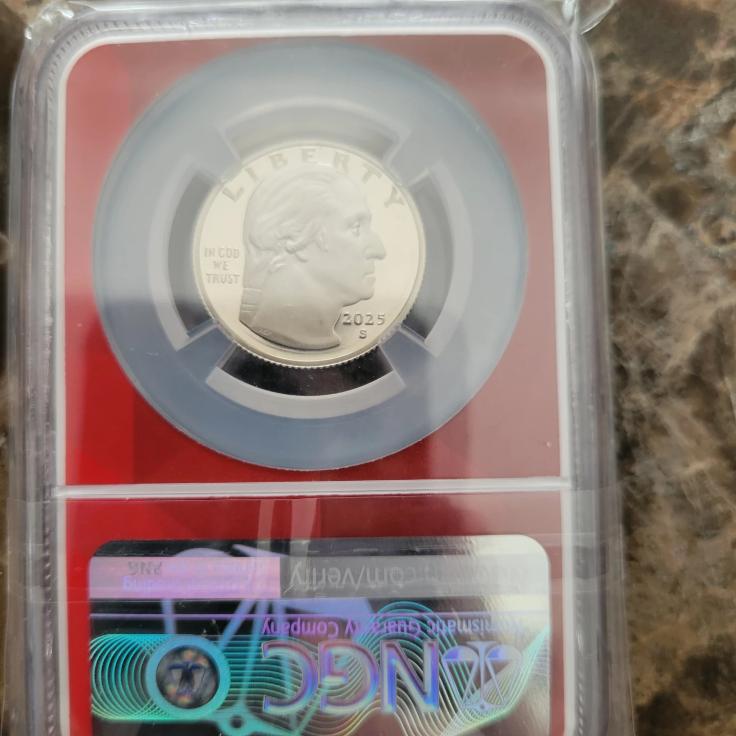 2025 S Clad 25c Ida B. Wells PF 69 Ultra Cameo NGC - photo 2