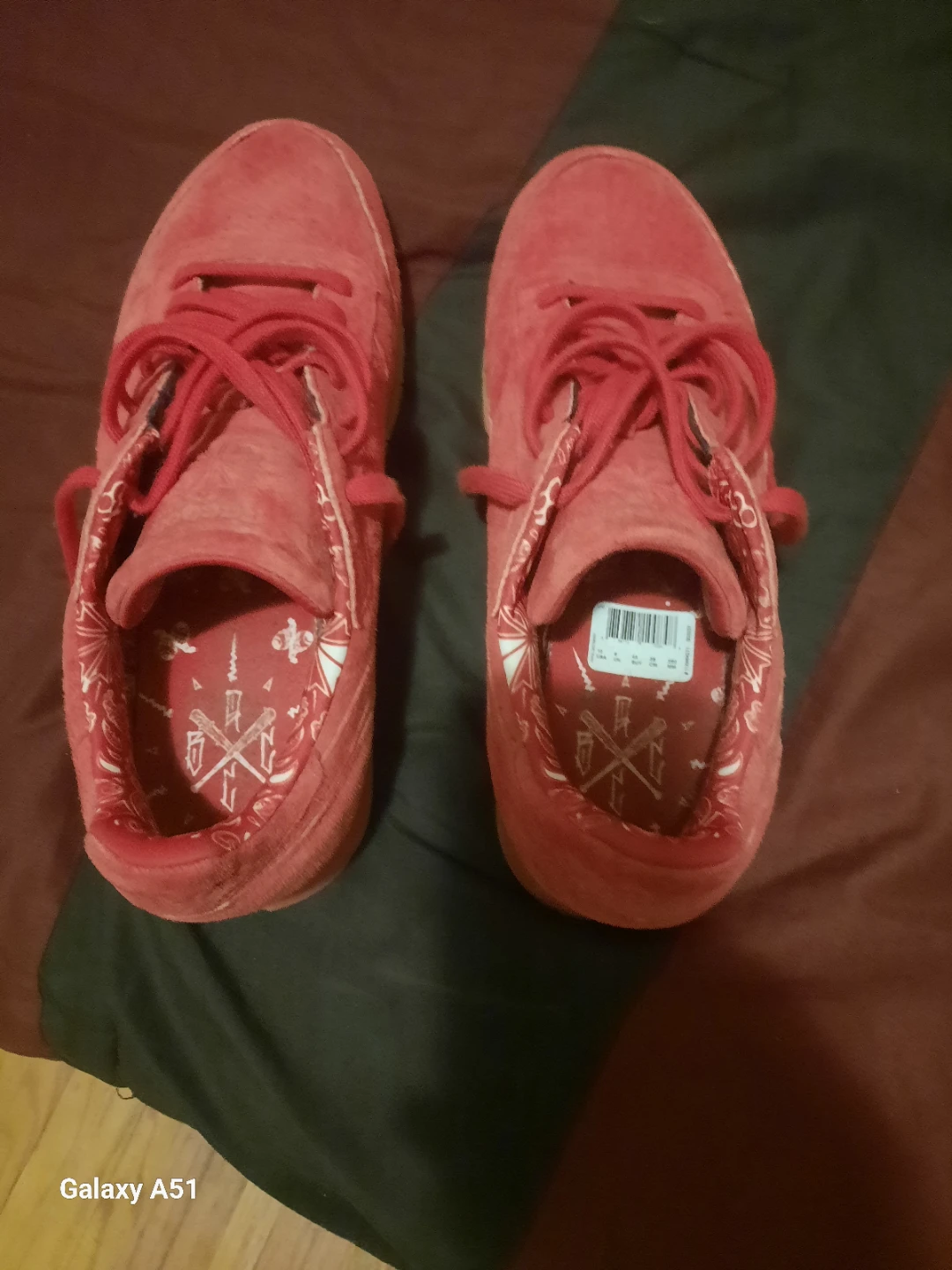 Reebok Classic Red Suede Sneakers - photo 3