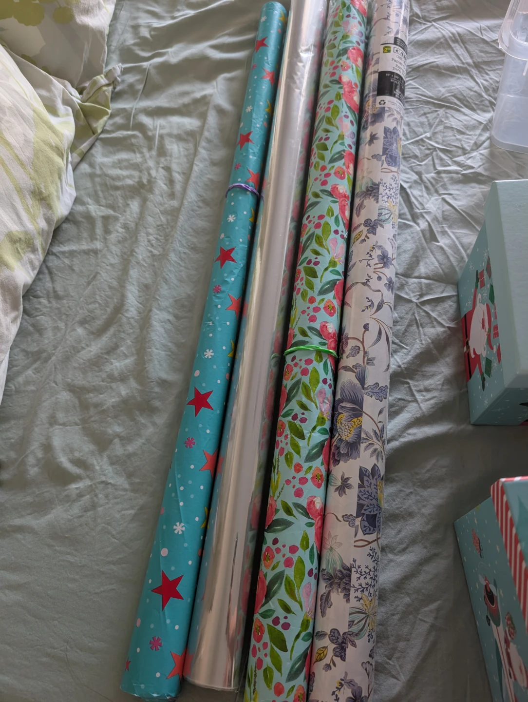 Christmas Gift Boxes and Wrapping Paper - photo 2