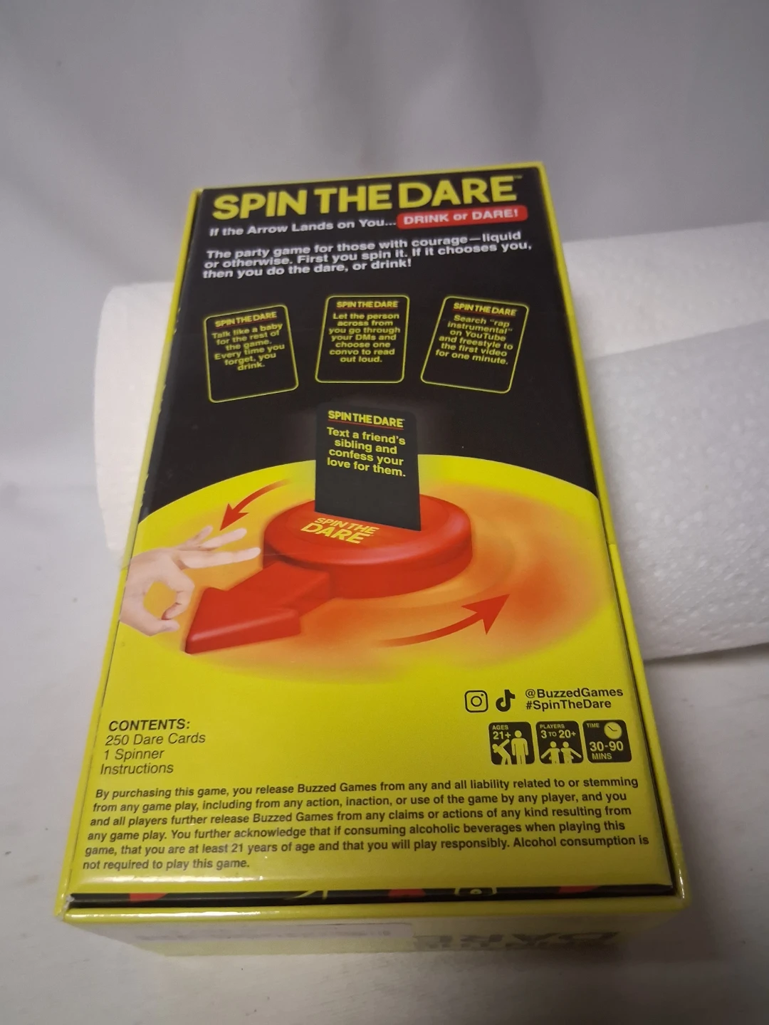 Spin the Dare Party Game New In Box - photo 2