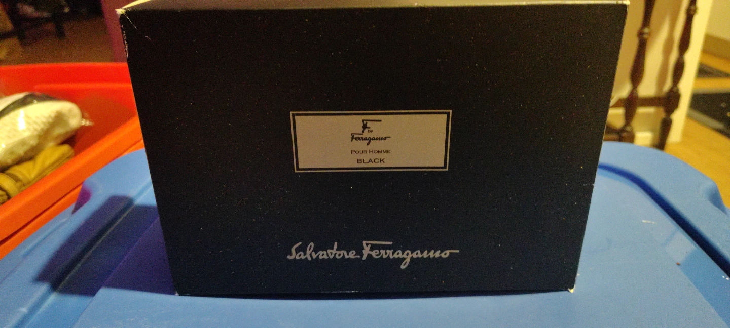 Salvatore Ferragamo Pour Homme Black Eau de Toilette Box