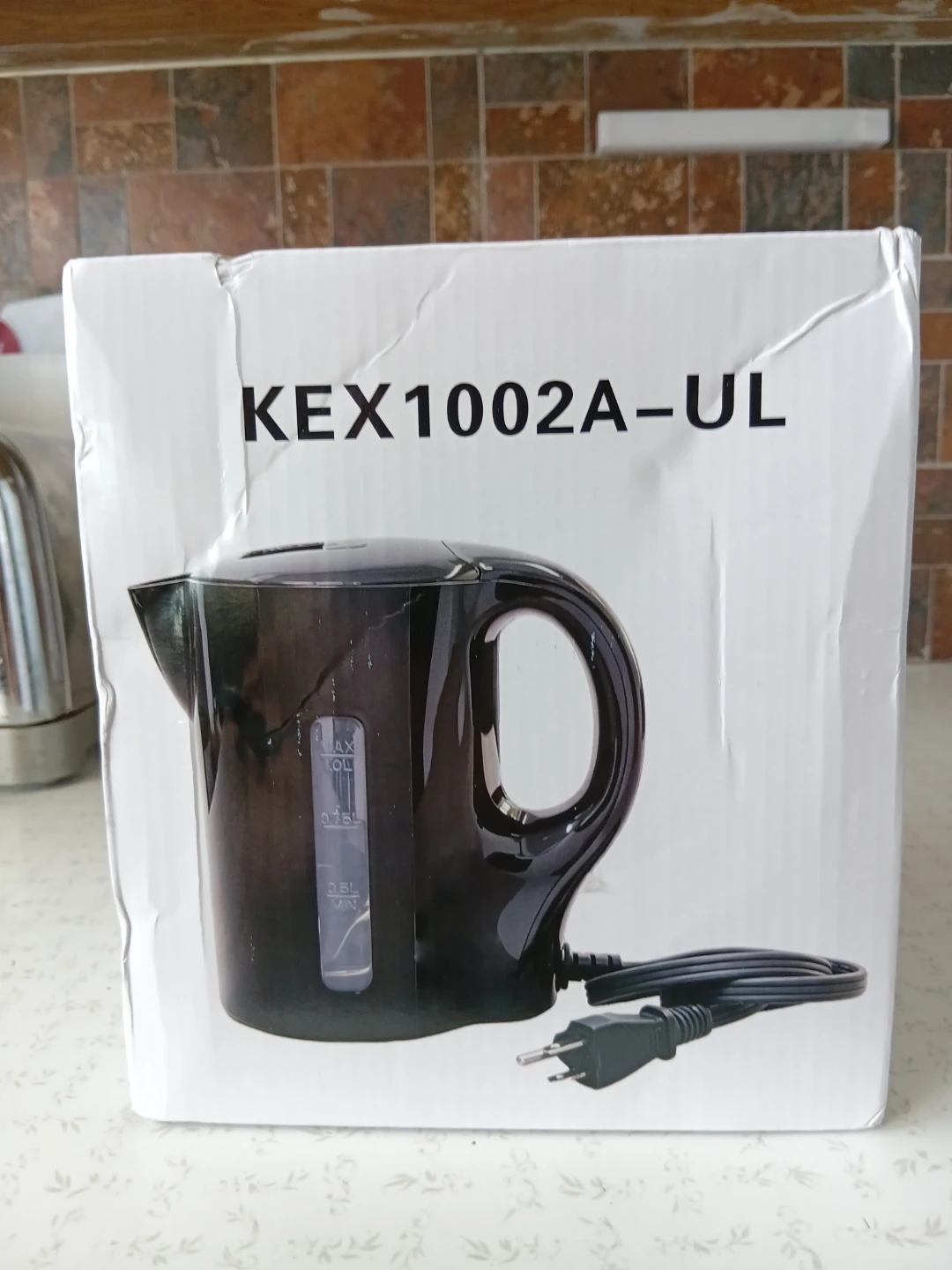 KEX1002A-UL Black Electric Kettle